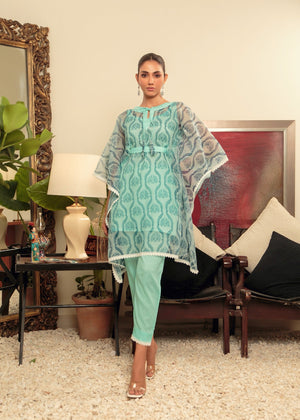 Light blue Kaftan for Women