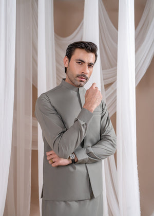 Grey Waistcoat for Men