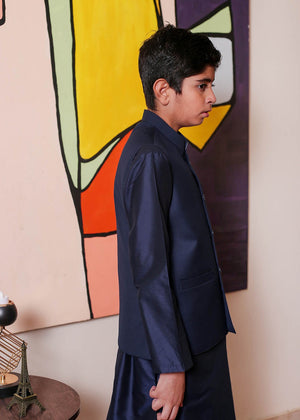 Blue Waistcoat for Boy