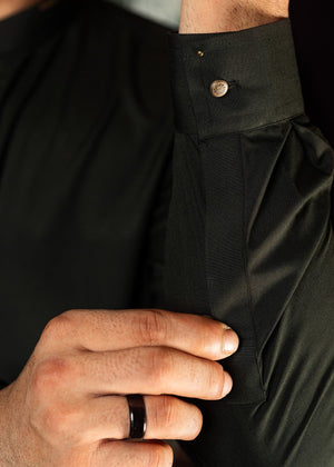 Charcoal black Shalwar Kameez for Men