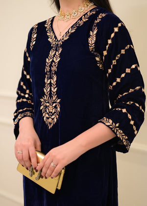 Navy blue Kurta Set for Women