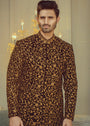 Black Sherwani for Men