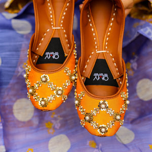 Yellow Khussa for Women