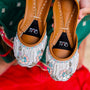 Ice blue Khussa for Women