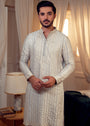 Steal grey Kurta Set for Men