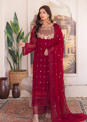 Maroon Unstitched for Women