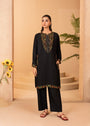 Black Kurta Set for Women