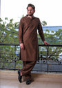 Copper Shalwar Kameez for Men