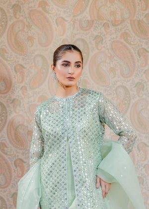 Mint green Gown for Women