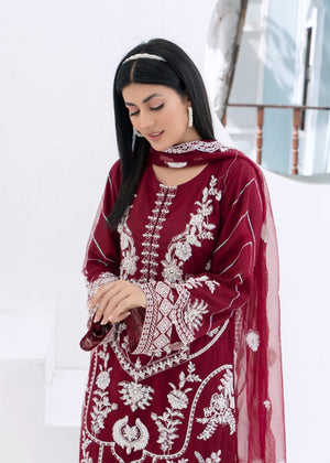 Maroon Kurta Set for Women