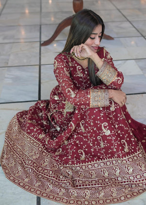 Maroon Lehenga for Women