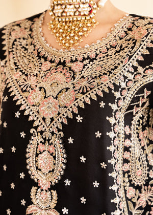 Black Sharara for Women