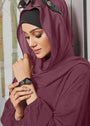 Maroon Abaya for Women