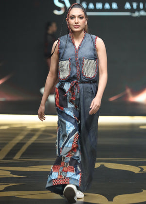 Blue Jumpsuit for Women