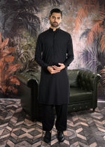 Black Shalwar Kameez for Men