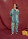Sky blue Kurta Set for Women