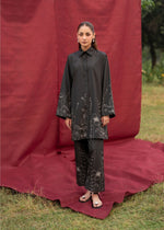 Black Kurta Set for Women