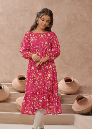 Pink Frock for Girl