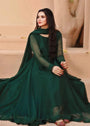 Bottle green Maxi for Women