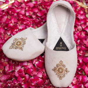 White Khussa for Men