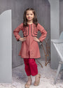 Maroon Short Frock for Girl