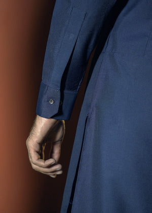 Navy blue Shalwar Kameez for Men