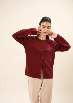 Cherry red Sweater for Women