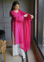 Pink Kurta Set for Women