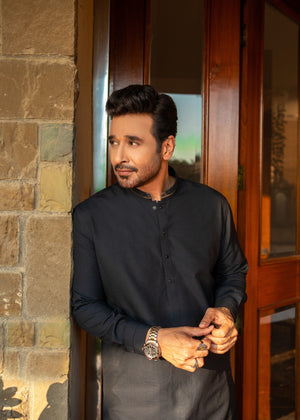 Black Shalwar Kameez for Men