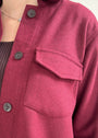 Cherry red Jacket for Women