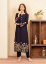 Navy blue Kurta Set for Women