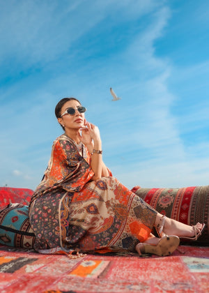 Orange Unstitched for Women