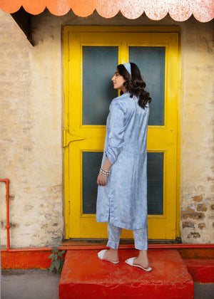 Sky blue Co Ord Sets for Women