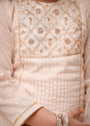 Cream Gharara for Girl Newborn