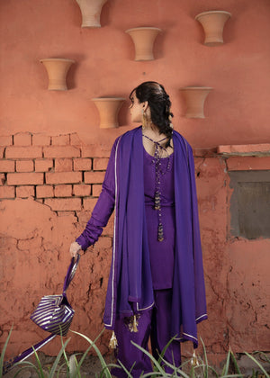 Purple Kurta Set for Women