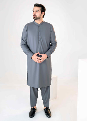 Grey Shalwar Kameez for Men