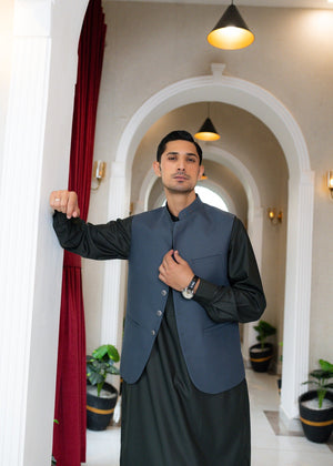 Grey Waistcoat for Men