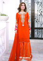 Orange Sharara for Women