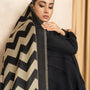 Charcoal black Shawl for Women