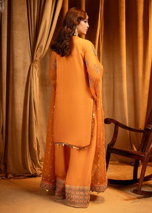 Orange Kurta Set for Women