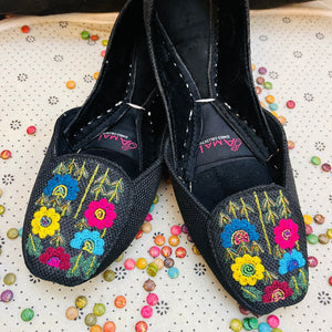 Black Khussa for Women