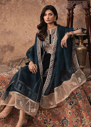 Emerald green Kurta Set for Women