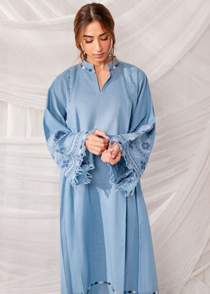 Sky blue Kurta Set for Women