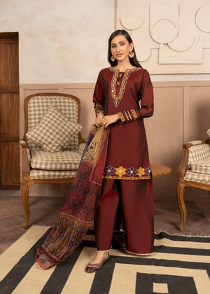 Chocolate brown Kurta Set for Women