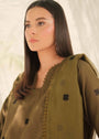 Dark green Kurta Set for Women