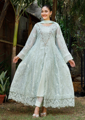 Mint green Pishwas for Women