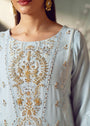 Ice blue Gharara for Women