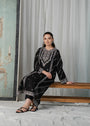 Black Kurta Set for Women