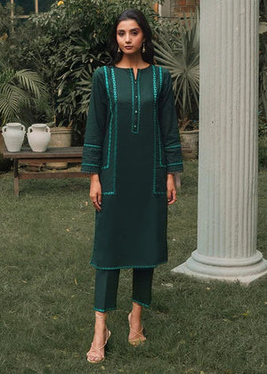 Green Kurta Set for Women