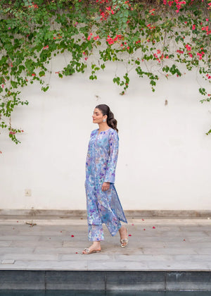 Light blue Co Ord Sets for Women